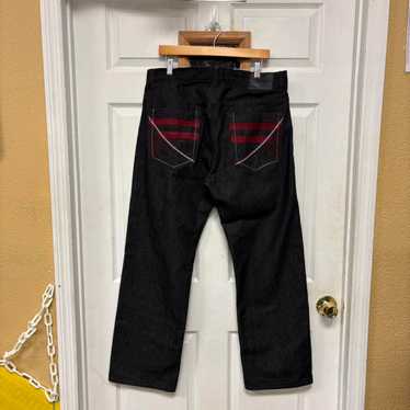 Aape LOOSE デニム　Sサイズ　濃紺　カモフラ　レッド　刺繍デザイン m59026722480_4.jpg?1683211021
