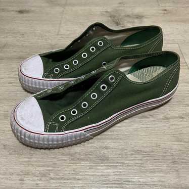 新品　PF-FLYERS センターＬＯ（検索コンバース、スタンスミス） The 1993 Center High-Top Black Canvas Sneakers Inspired by