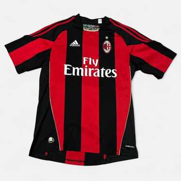 adidas 2010 2011 ACミラン セットアップ XL adidas 2010 2011 ACミラン セットアップ XL - メルカリ