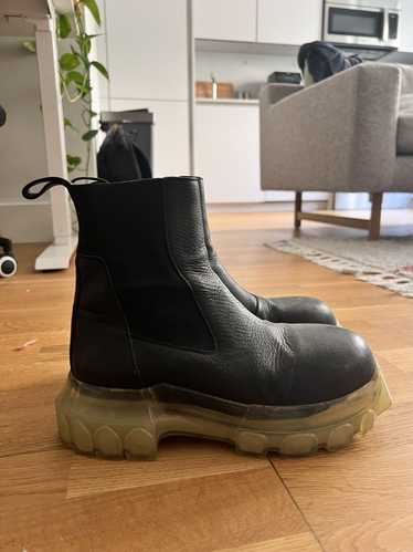 ショートブーツ・ブーティ Rick Owens \"Beatle Bozo Tractors\" ankle boots Black Beatle Mega Tractor in Black – SVRN