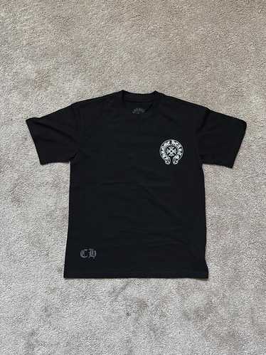 Tシャツ・カットソー Chrome Hearts Horseshoe Baseball Shirt Chrome Hearts Horseshoe Baseball Shirt White/Black Men's - US