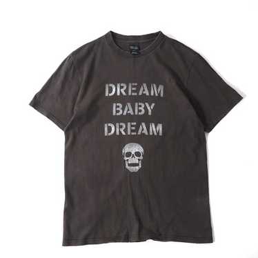 トップス 04ss Number (N)ine dream skull patch top Number (N)ine 04ss Dream period damage processing Skull