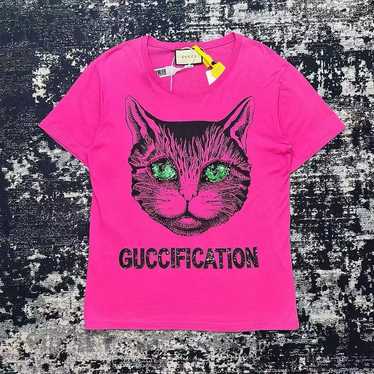 Gucci cat print t - Gem