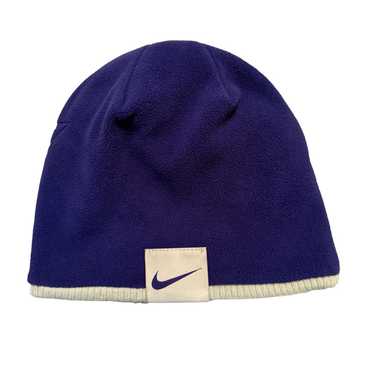 帽子 90s y2k old reversible NIKE knit beanie Vintage 90s Nike Red Beanie Knit Cap Winter Hat Embroidered