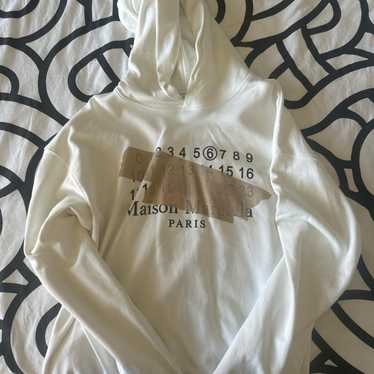 Maison Margiela メゾンマルジェラ ロゴ フーディー ホワイト 白 ロゴ ホワイト（白）系 Maison Margiela(メゾン マルジェラ