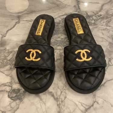Chanel gold sandals - Gem