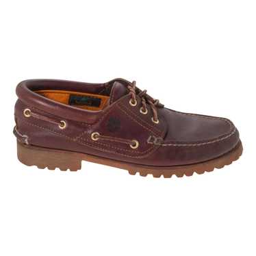 【未使用・希少】Timberland Authntc 3eye Lug 8.5 Men's Timberland® Authentic 3-Eye Lug Handsewn Boat Shoe