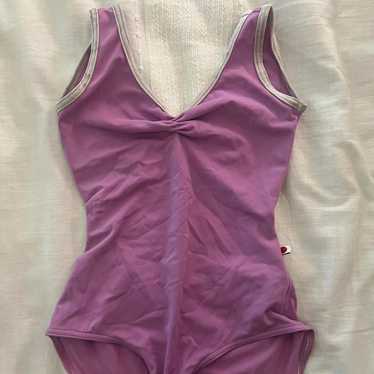 Yumiko leotard purple - Gem
