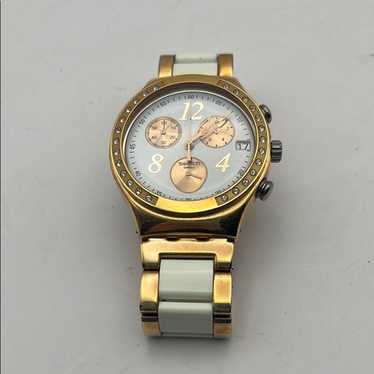 Swatch gold steel watch - Gem