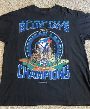 h336 90s ブルージェイズ　ワールドチャンピオン1993 L taltex Vintage Toronto Blue Jays 1993 World Series Champions MLB