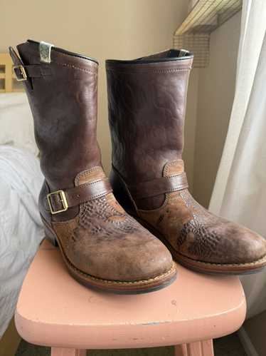 VISVIM TWONBLY ダークブラウン レザー 10 T.W.O. BOOTS