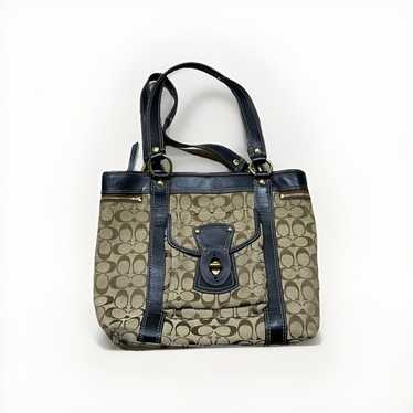 COACH コーチ Legacy レガシー 65th No.165 Coach 65th Anniversary Legacy Satchel Handbag Black Leather
