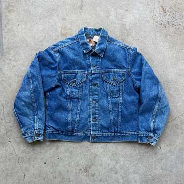 ジャケット・アウター 70's Levis 70505 Care Tag Good Condition Vintage 60s BIG E Levi's 70505 0217 Denim Trucker Jacket