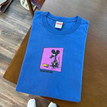 トップス Supreme Mouse Tee Supreme Mouse Tee Purple Men's - SS21 - US