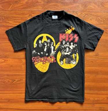 トップス 00's Kiss Aerosmith Tour2003-2004 S/STee Vintage 2003-2004 KISS/Aerosmith Tour Shirt | eBay