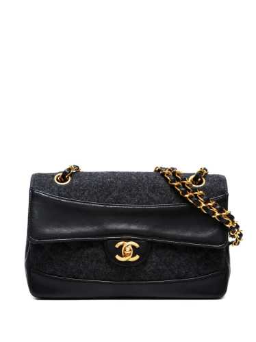 【CHANEL】1989-1991 vintage 2.55 leather canvas★ブラウン Bonhams : CHANEL: QUILTED TASSEL CAMERA BAG 1989-1991