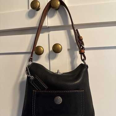 Vintage coach turnlock black - Gem