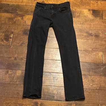 TRUE RELIGION STRAIGHT ブラック　ストレートデニムパンツ. RICKY EDGY STRAIGHT JEAN - Body Rinse Black | True Religion