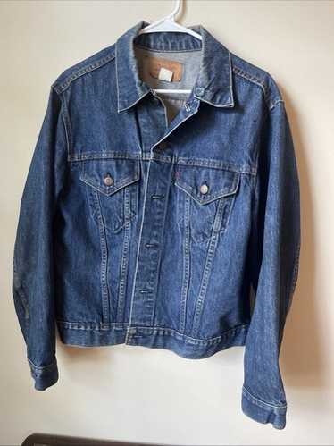 ★Late1960★Early1970s★LEVI'S★BigE★70505★ Vintage 60s BIG E Levi's 70505 0217 Denim Trucker Jacket