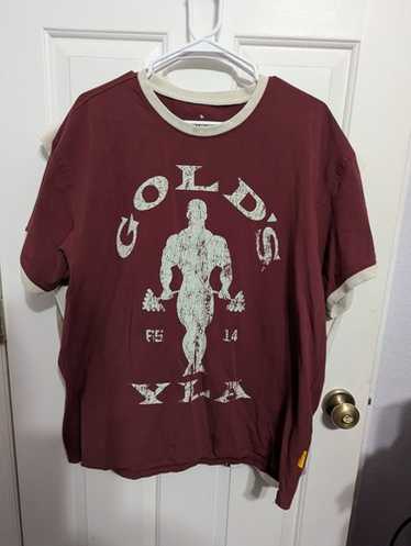 希少YOUNG LA×Golds Gym Vintage Cut Offs　L 5069 - Golds Gym Vintage Cut Offs