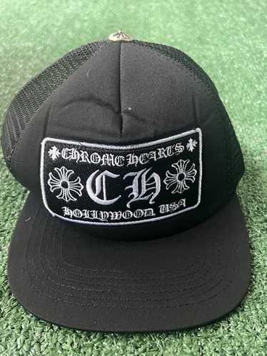 帽子 Chrome Hearts Tracker Cap CH\"Black\" Chrome Hearts CH Hollywood Tracker Cap - SRM – SHENGLI ROAD