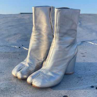 maison margielaシルバー ブーツ 39 24〜24.5 シルバー（銀色）系 Maison Margiela(メゾン マルジェラ) ブーツ