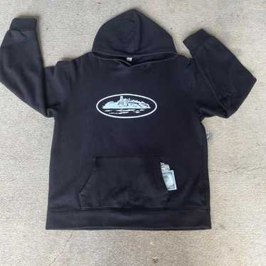パーカー・フーディ Corteiz  Puff Print Zip Hoodie Gully Gray Corteiz Island Puff Print Zip Hoodie Gully Grey Men's - FW24