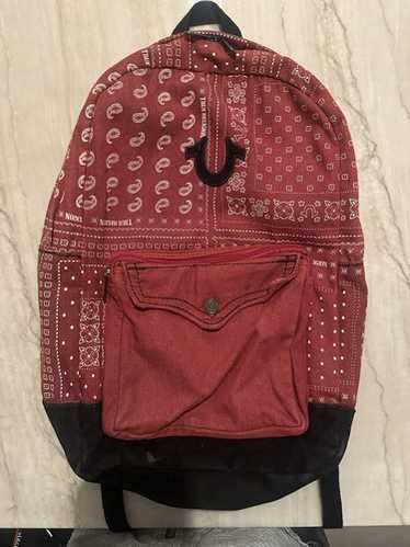 関税込み♪【TRUE RELIGION】DENIM ペイズリー★ロゴ リュック True religion backpack - Gem