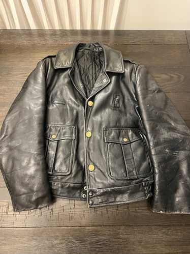 Vintage police leather - Gem