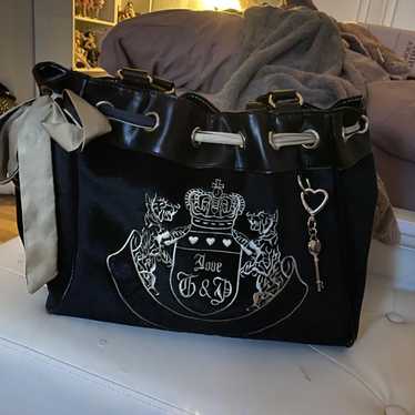 【JUICY COUTURE】GABRIELLE スカーフ ボーリング ハンドバッグ JUICY COUTURE(ジューシークチュール) バッグ・カバン