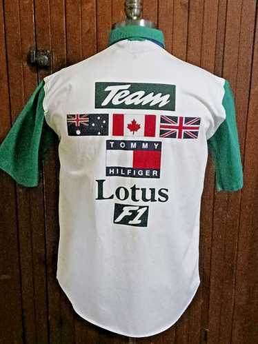 トップス   Team Lotus Shirt 90s Vintage F1 Lotus Team Racing Motorsport 90s Y2K shirt Size