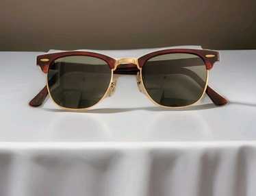 RayBan　CLUBMASTER OVAL ヴィンテージ Sunglasses Ray Ban Clubmaster Oval 80's Bausch & Lomb Original