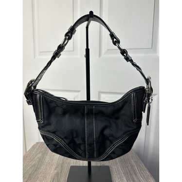 COACH コーチ ハンドバッグ ソーホー ホーボー ハーフムーン ステッチ COACH コーチ ショルダーバッグ レディース レザー 三日月型