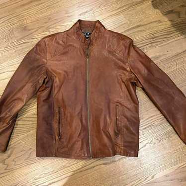 Vera pelle jacket brown - Gem