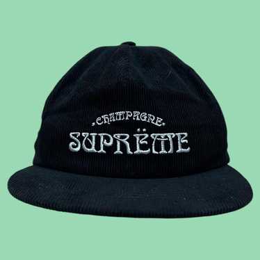 帽子 Supreme Champagne Corduroy 5-Panel Black Supreme Champagne Corduroy 5-Panel Black - SS24 - US
