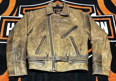Chevignon vintage biker leather - Gem