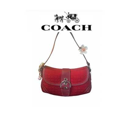 バッグ Coach Soho red Hobo suede Shoulder Bag s-l400.jpg