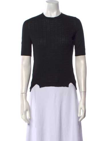 Tシャツ・カットソー MIU MIU Perforated cachemire and silk top Miu Miu Perforated Cachemire And Silk Top | eBay