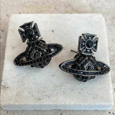 Vivienne westwood earrings, black - Gem