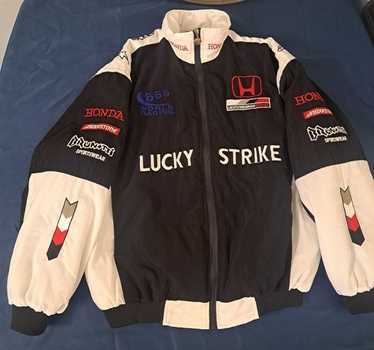 90s LUCKY STRIKE デビル ビリヤード ボックスロゴ　USA製 DEAD STOCK 90s L.S./M.F.T. LUCKY STRIKE MEANS FINE TOBACCO