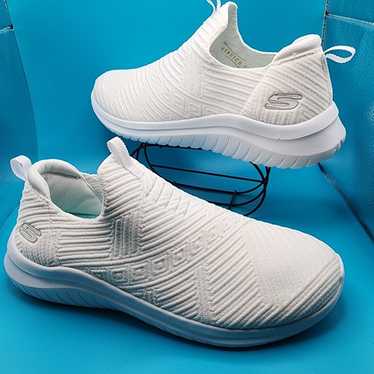 Skechers Air Cooled Memory Foam Stretch Fit Black Kni… - Gem