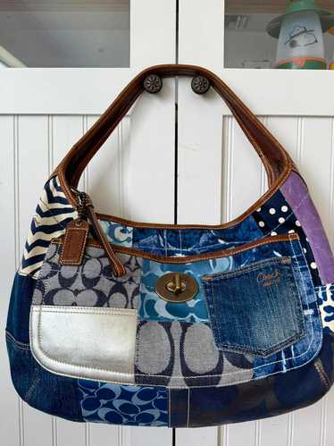 バッグ Coach Patchwork Denim Hobo Shoulder Bag s-l400.jpg