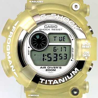 カ*ル様 CASIO G-SHOCK FROGMAN W.C.C.S. 90s Casio G-Shock DW-9600WC WCCS Frogman Made in Japan Jelly