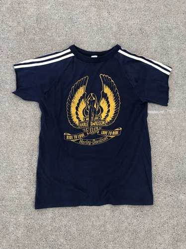 90s USA製　ハーレーダビッドソン　LOVE RIDE　Tシャツ 1994s Harley-Davidson 