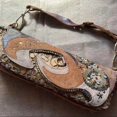 BRACHER EMDEN ゴウジャスバッグ Bracher Emden Leather Crystal Embellished Handle Bag