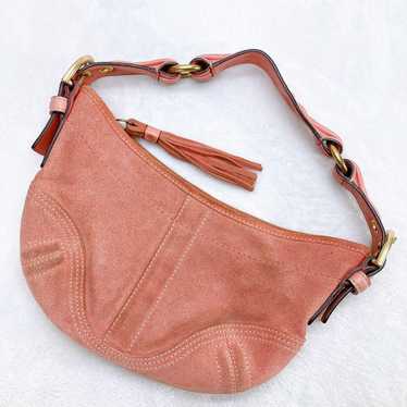 バッグ Coach Suede Hobo Shoulder Bag y2 brown Coach Brown Suede Hobo Bag – Duniz Vintage