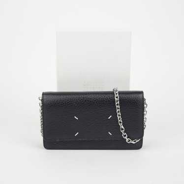 Maison Margiela (SA3UI0009 P4455 T7083) Women’s Chain Card Buy Maison Margiela men four stitches leather wallet on