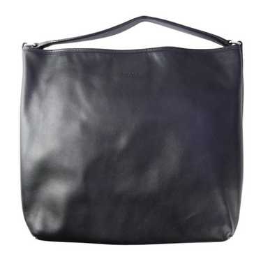 バッグ HIROFU real leather one shoulderbag HIROFU Leather Shoulder Bag Navy | PLAYFUL