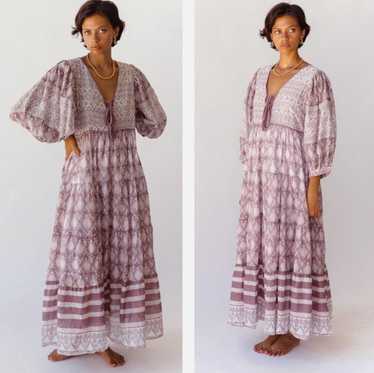 ワンピース Daughters of India Jasmine Midi Dress Jasmine Midi Dress ~ Charcoal – Daughters of India