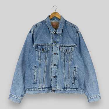 J*n様 90s levi's 70503 denim jacket M vin Vintage 1990 Levis 70503 02 Denim Trucker Jacket Men's Large